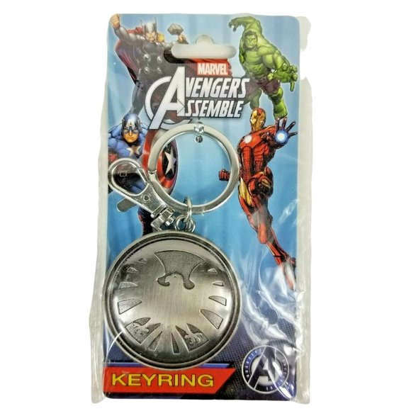 Marvel Other - Marvel Avengers Assemble Keychain Logo Metal Keyring Monogram Key Chain New